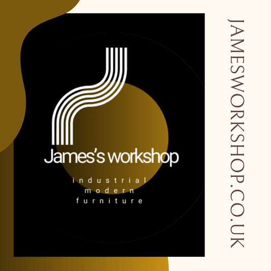 James Workshop logo - blog post on the history of hairpin legs